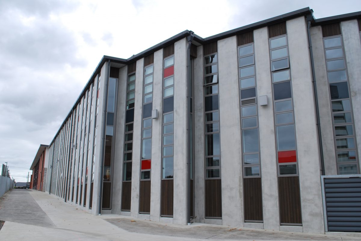 Science Block, Carmel College, Auckland RMS
